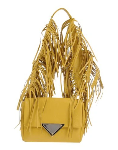 Sara Battaglia Shoulder Bag In Yellow