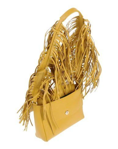 Shop Sara Battaglia Shoulder Bag In Yellow