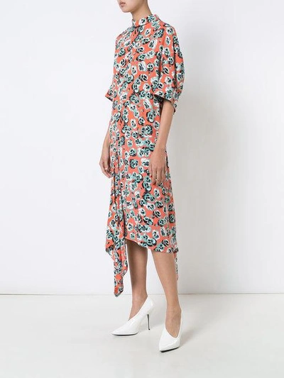 Shop Marni Floral Print Dress