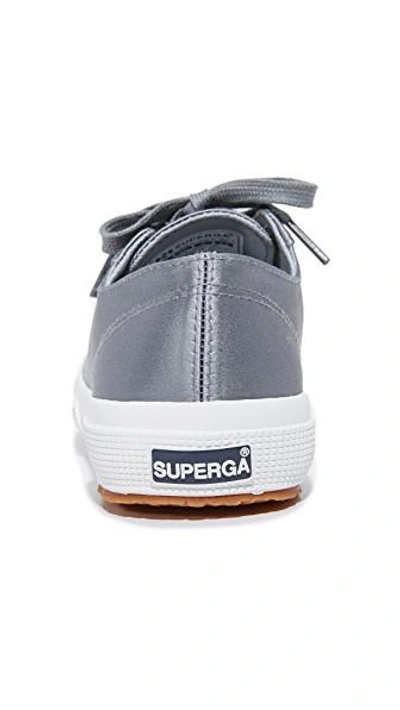 Shop Superga 2750 Satin Classic Sneakers In Grey