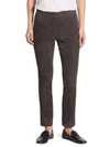 VINCE Stretch Suede Cropped Pants