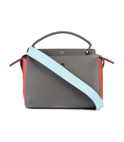 Shop Fendi Multi Color Block Dot Com Tote Bag