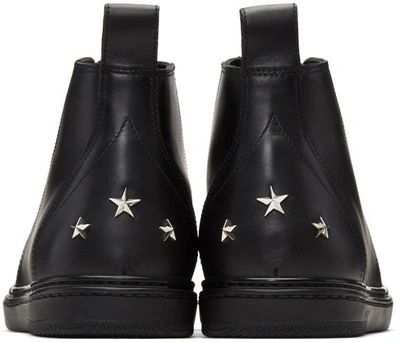Shop Jimmy Choo Black Star Colt High-top Sneakers