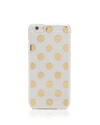 KATE SPADE Le Pavillion Clear iPhone 6/6s Case,1138428CLEAR/GOLD
