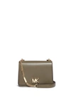 MICHAEL KORS 'Mott' large curb chain leather shoulder bag