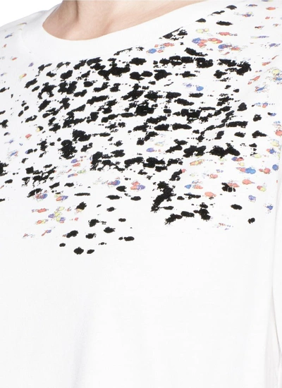Shop Public School 'adara' Speckled Flocked T-shirt