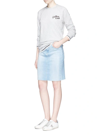Shop L'agent 'montecito' High Waist Denim Skirt