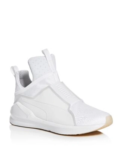 Shop Puma Fierce Bright Sneakers In White