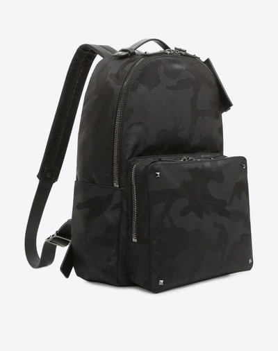 Shop Valentino Camouflage Backpack