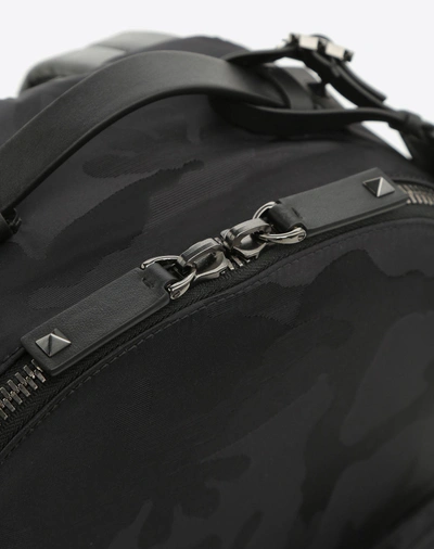 Shop Valentino Camouflage Backpack