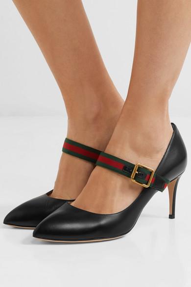 gucci sylvie leather pump
