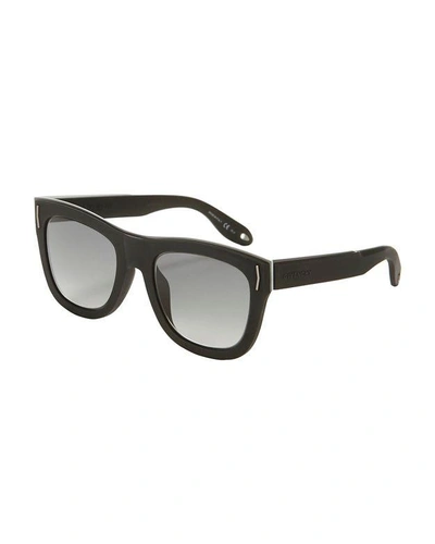 Shop Givenchy Black Wayfarer Sunglasses
