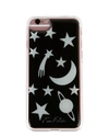 EDIE PARKER Celestial Glow-In-The-Dark iPhone 6 or 7 Case,PH0008BLACK
