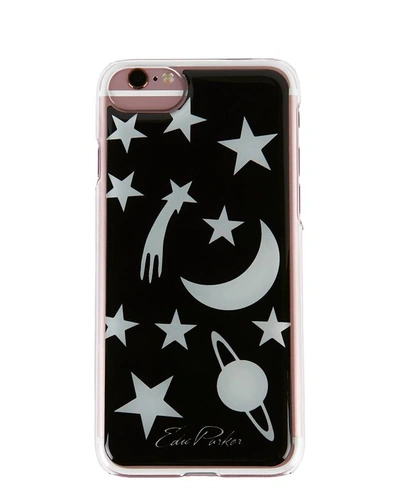 Edie Parker Celestial Glow-in-the-dark Iphone 6 Or 7 Plus Case In Black