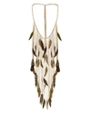ROSANTICA Selva Long Feather Necklace,846/OR/VERFRONL