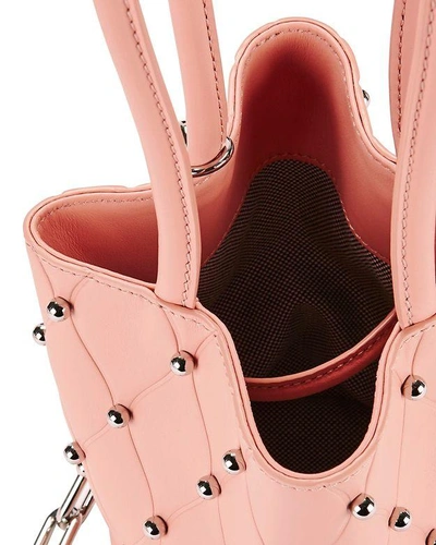 Shop Alexander Wang Roxy Blush Stud Mini Bucket Bag