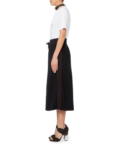 Shop Public School Afra Sweatshirt Side Slit Skirt
