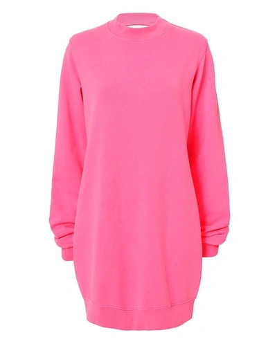 Shop Cotton Citizen Milan Neon Pink Backless Dress