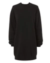 COTTON CITIZEN Milan Backless Sweatshirt Mini Dress,W509361/OPENBLK