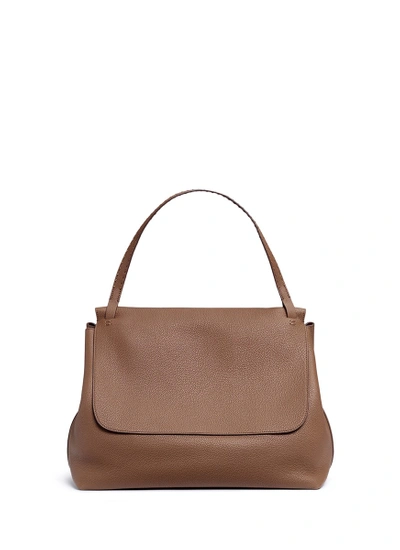 The Row 'top Handle 14' Shoulder Bag in Natural