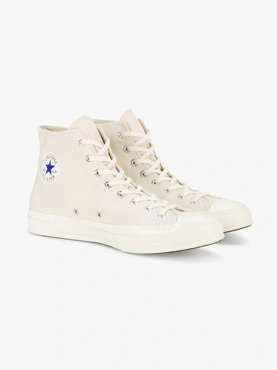 Shop Converse All Star Hi 70's Trainers In Nude/neutrals