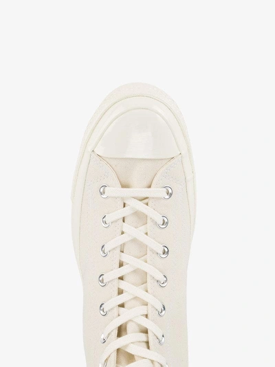 Shop Converse All Star Hi 70's Trainers In Nude/neutrals