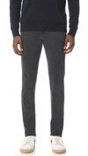Frame L'homme Skinny Fit Corduroy Jeans In Saville Gray In Fade To Grey