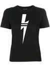 NEIL BARRETT lightning print T-shirt,PNJT19SF559S12136732