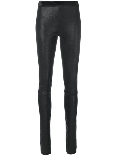 Drome Skinny Trousers In Black