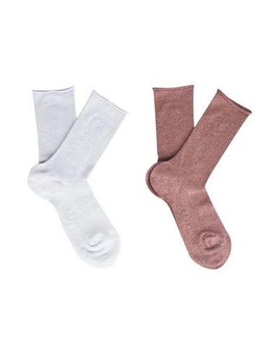 Shop Falke Short Socks In Pastel Pink