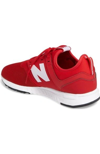Shop New Balance Men's  247 Classic Pack Sneaker In Red
