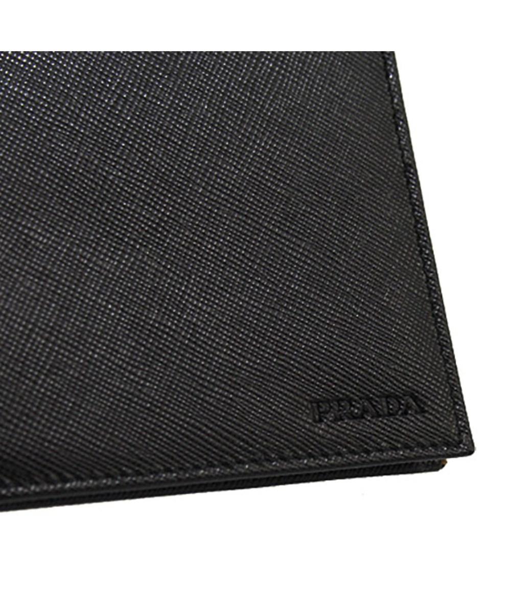 Prada Men's Saffiano Leather Bifold Wallet Black' | ModeSens