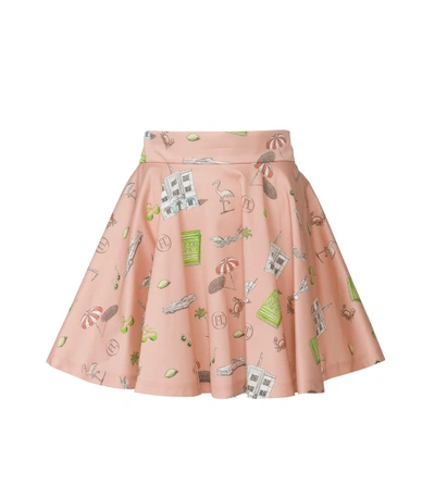 Shop Olympia Le-tan The Webster X Lane Crawford 'rosa' Skirt In Pink