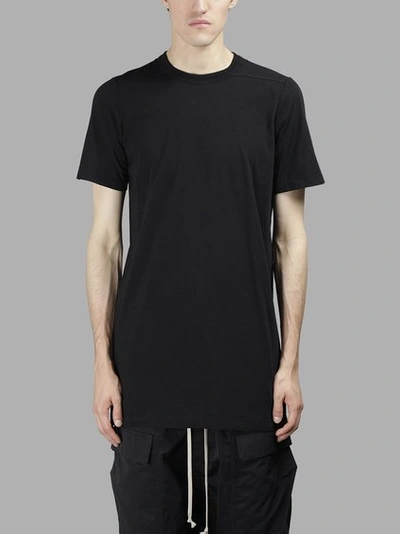 Shop Rick Owens Men's Black T-shirt