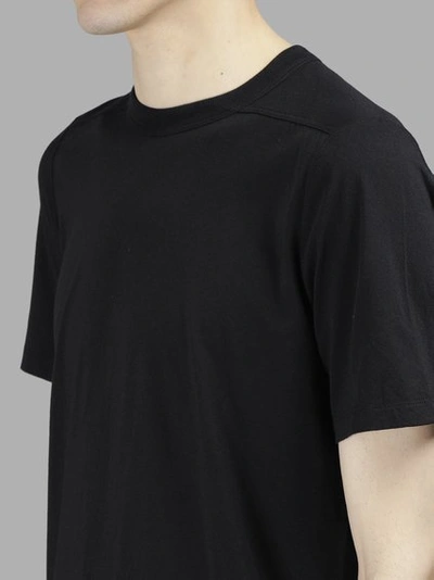 Shop Rick Owens Men's Black T-shirt