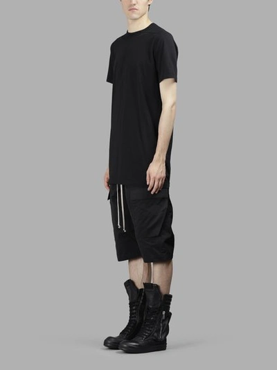 Shop Rick Owens Men's Black T-shirt