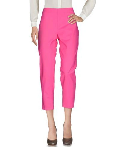 M Missoni Casual Pants In Fuchsia