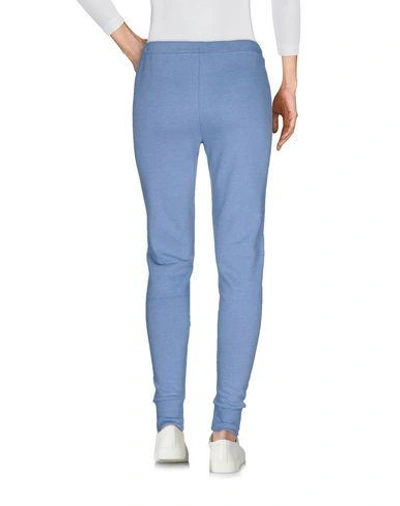 Shop Fred Perry Casual Pants In Sky Blue