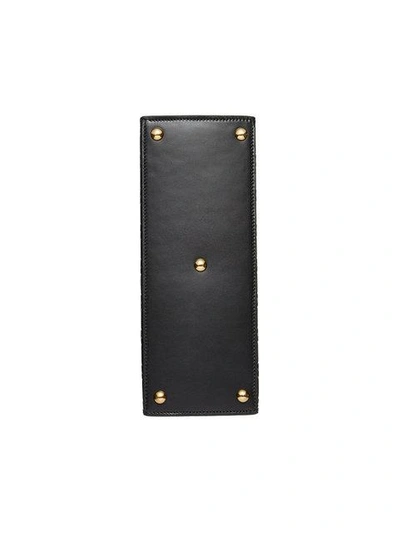 Shop Gucci Padlock  Signature Top Handle Bag In Black