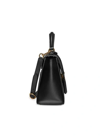 Shop Gucci Padlock  Signature Top Handle Bag In Black