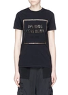 OPENING CEREMONY 'OC' embroidered logo T-shirt