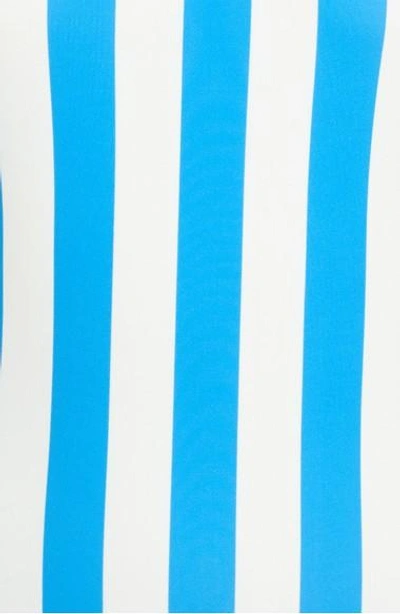 Shop Solid & Striped Anne Marie One-piece Swimsuit In Sea Stripe