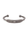 VALENTINO GARAVANI Santeria Silvertone Eye Cuff Bracelet