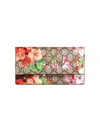 GUCCI GG BLOOMS CONTINENTAL WALLET,404070KU2IN12030558