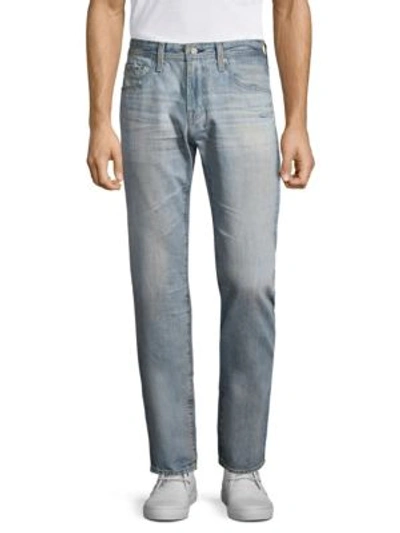 Shop Ag Matchbox Slim Straight Fit Jeans In 22 Years Sunstroke