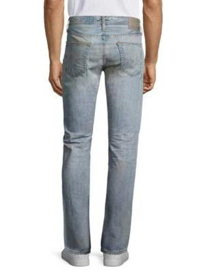 Shop Ag Matchbox Slim Straight Fit Jeans In 22 Years Sunstroke