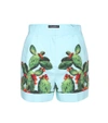 DOLCE & GABBANA EXCLUSIVE TO MYTHERESA.COM - PRINTED COTTON SHORTS,P00271061-2