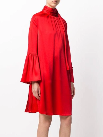 Shop Fendi Bell-shaped Dress - Red