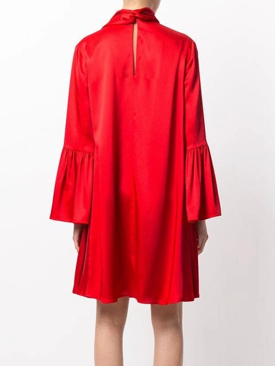 Shop Fendi Bell-shaped Dress - Red