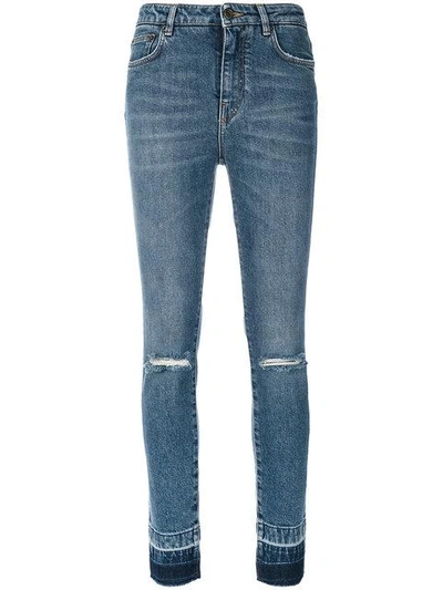 Shop Dolce & Gabbana Skinny Jeans - Blue